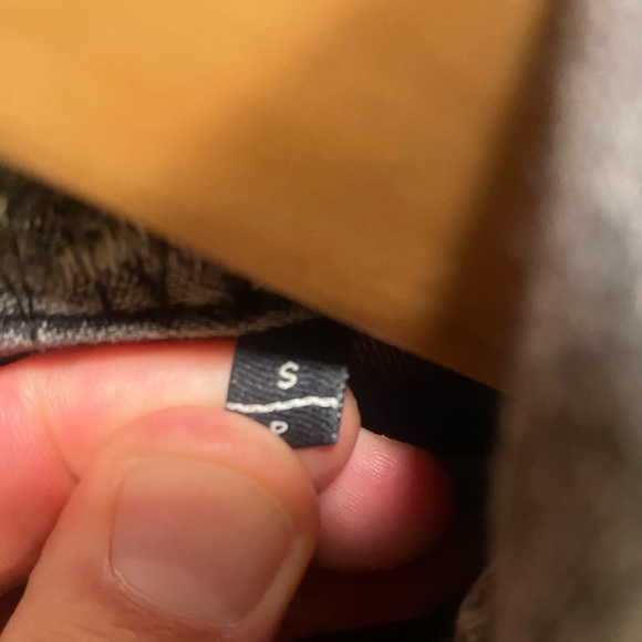 Kooples Jeans Men’s Button Down Distressed shirt, size small - Great Condition! - Picture 5 of 6